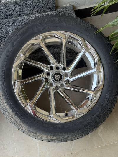 16” chrome alloy rims for sale