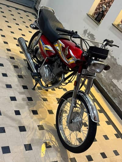 Honda CG 125 2014 model convert into 2025 model with all original part