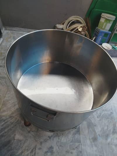 Stainless Steel Dairy/Milk Vat - Heavy Duty - Excellent Condition