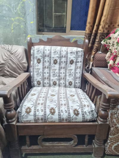 5 seater wood fosa set