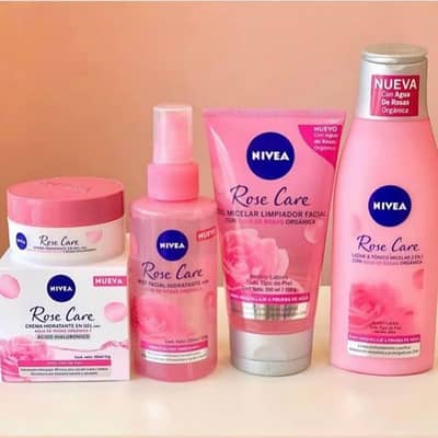 NIVEA rose care complete skincare set
