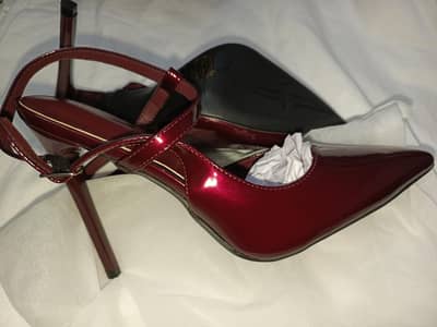 Imported Heels Maroon Colour