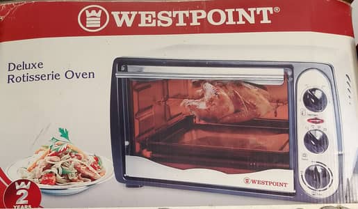 electric oven westpoint new no used