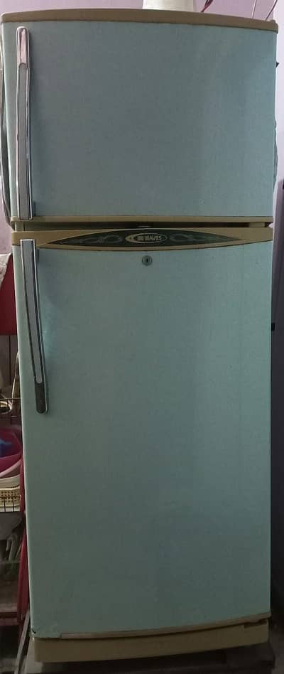 Waves WR-313 Double Door Refrigerator – Working Fine – Good Cooling
