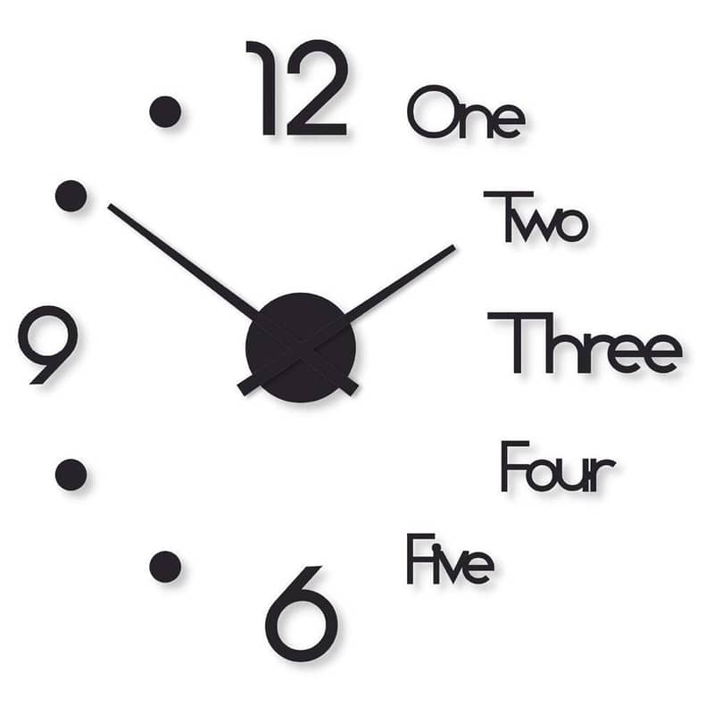 Modern wall clock 1