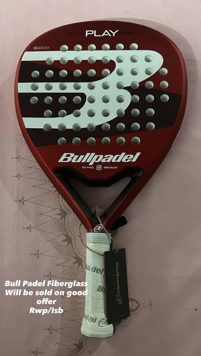Bullpadel Play Power Padel Tennis Racket