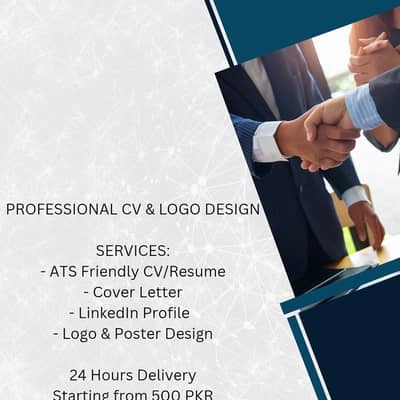 Professional CV, Resume & Logo Design Service | 24 Hours Delivery