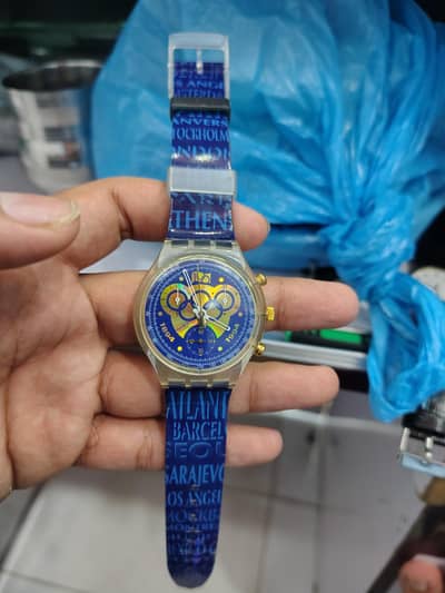 swatch chronograph Olympic edition 1894 1994