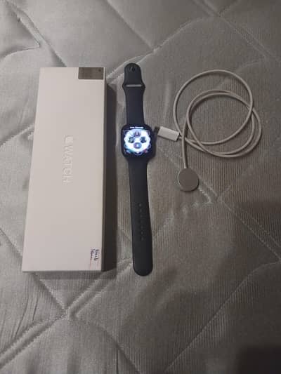 apple watch 10 series 46 mm 10 by 10 condition with box cable etc