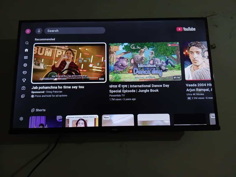 TCL android 32 inch 2