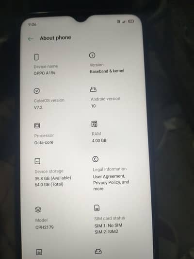 OPPO A15s