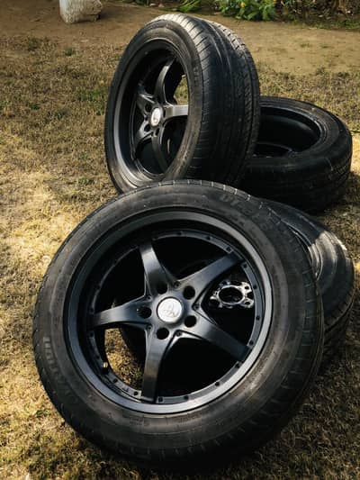 17 inches sports rims and tyres
