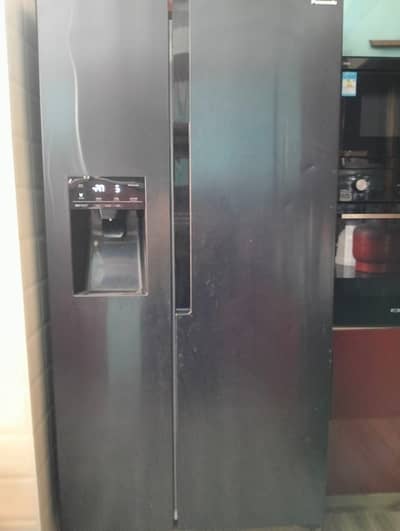 Panasonic double door fridge