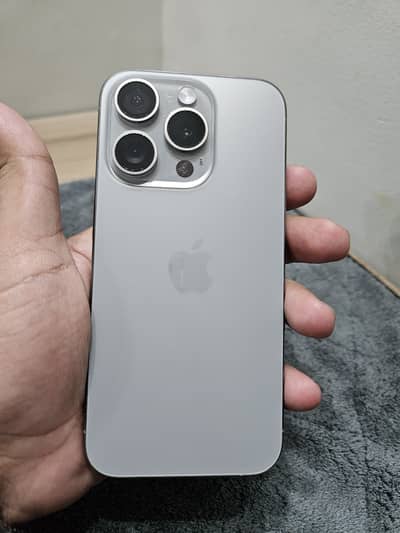 IPhone 15 Pro Natural Titanium JV 256gb Battery Health 100%