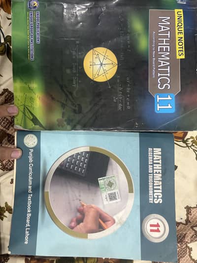 Mathematics book and notes Class 11