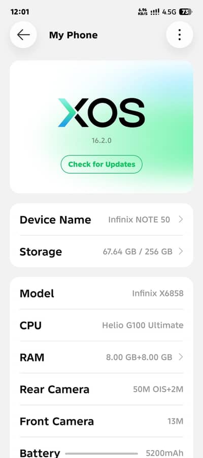 Infinix Note 50