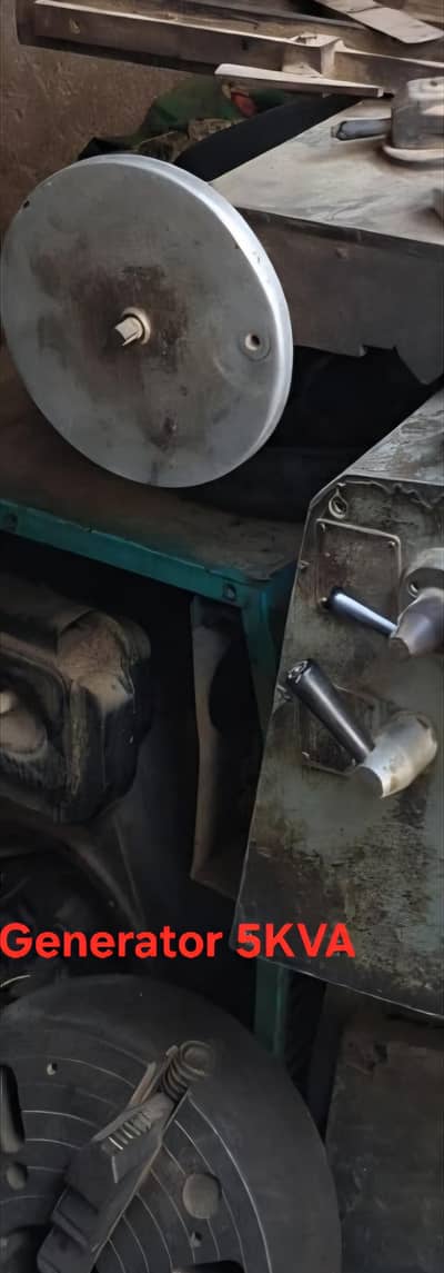 Surface Grinder, Lathe Machine, Drill Press, Generator 5 KVA