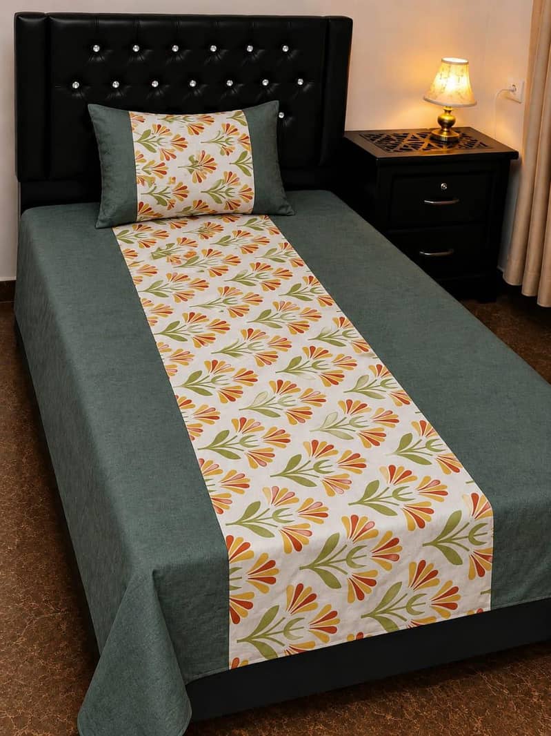 Single Cotton Patchwork Bedsheets 3