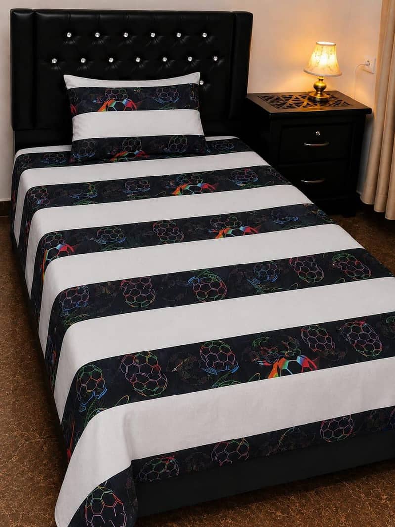 Single Cotton Patchwork Bedsheets 10