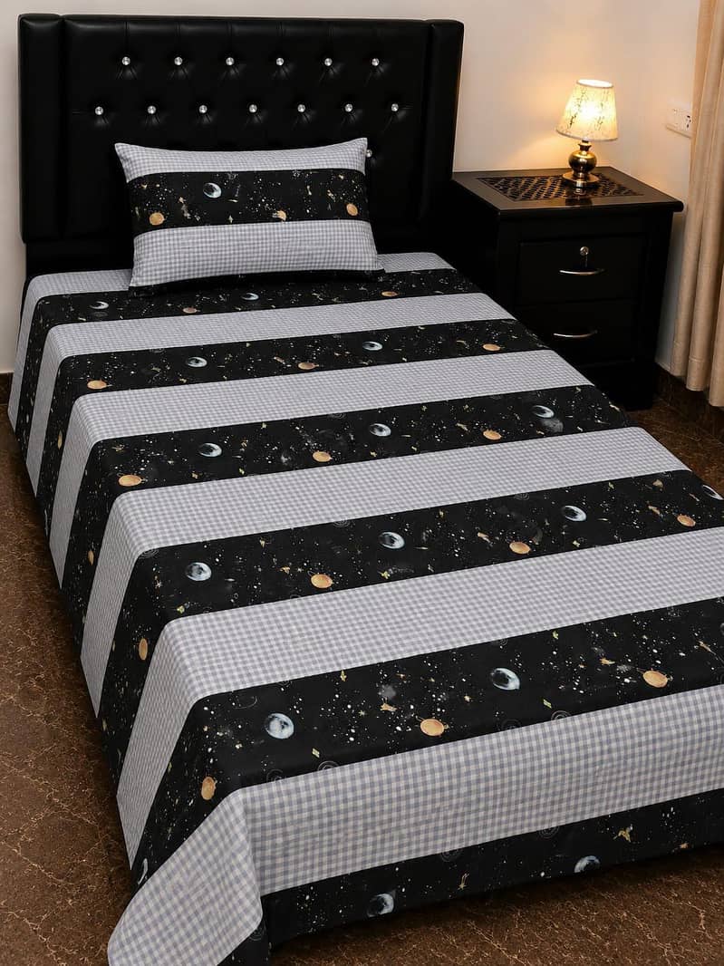 Single Cotton Patchwork Bedsheets 12