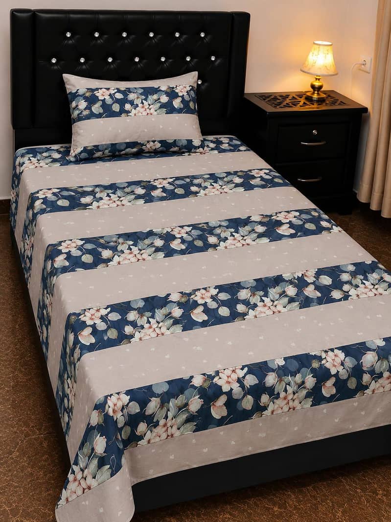Single Cotton Patchwork Bedsheets 13
