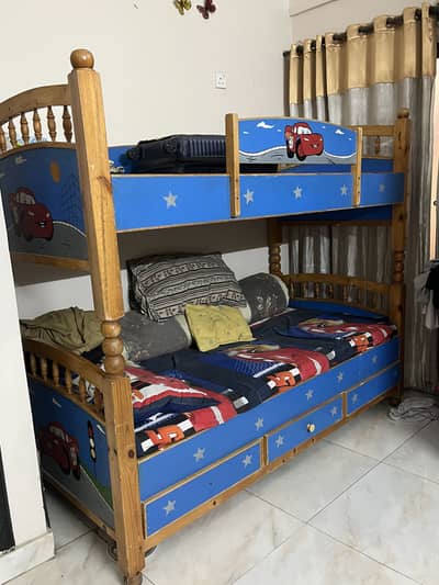 Double decker kids bed