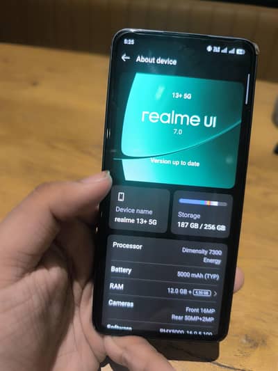 Realme 13 Plus pta approved official box pack 12 256gb Lia tha