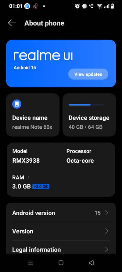 Realme Note 60x