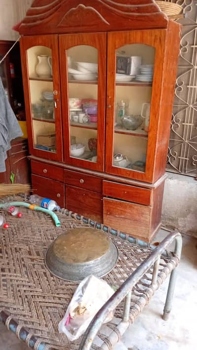 Showcase, Dress table, Sofa set