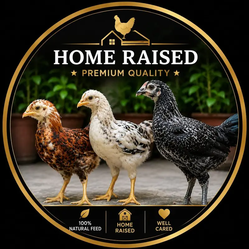 Premium Home-Raised Multi‐Color Desi Chicks | Healthy | 2.5–3 Months — photo 6