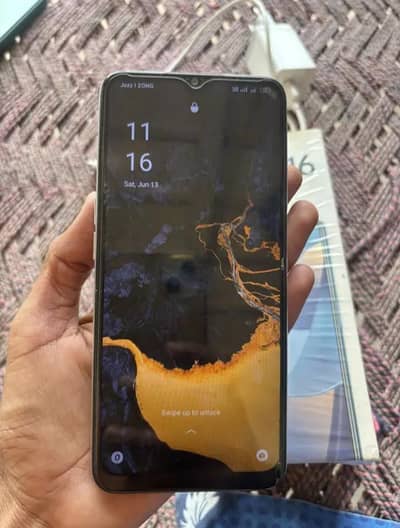 OPPO A16  4_64 complete box no open no repair