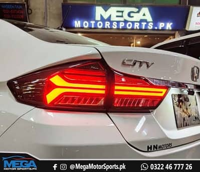 Honda City Lava lights (2021-2026) box packed