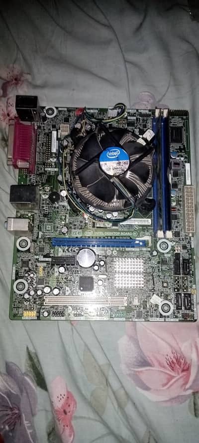 Intel H61 3rd Gen Motherboard Micro 6000 main ram processor k sath