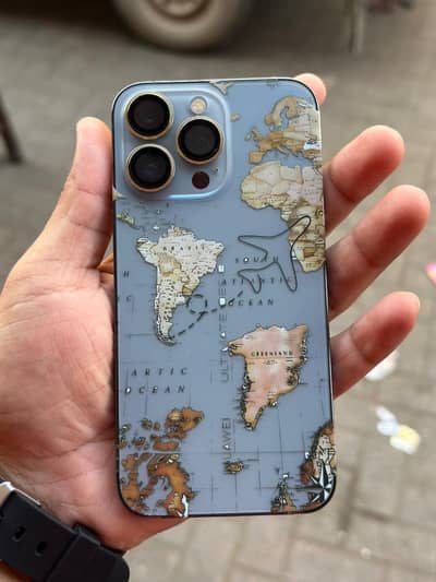 Iphone 13 pro 128 gb box with orignal cable Pta approved btry 77%