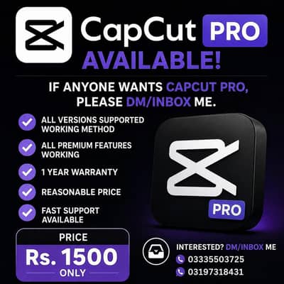 capcut pro sell