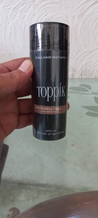TOPPIK HAIR FIBER LIGHT BROWN COLOUR ONLY