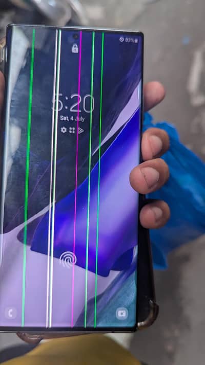 Samsung note 20 ultra panel with ring