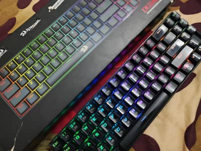 Redragon Mechanical Keyboard K599 KRS Deimos 65% Black Dual Mode
