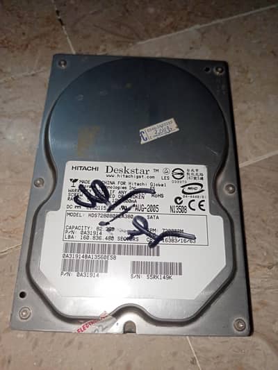 Hitachi Deskstar 82GB HDD