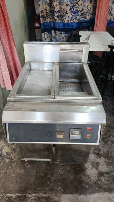 deep fryer 16 litter automatic non magnit steel