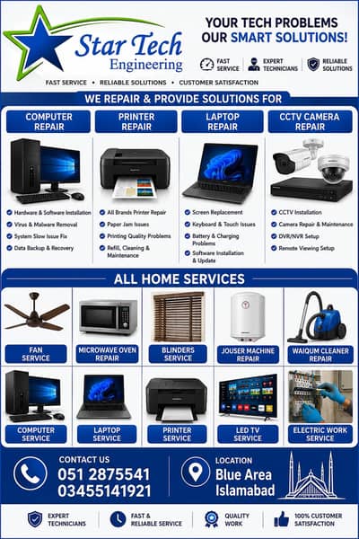 our home repair and service fan