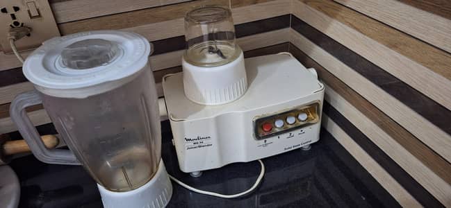 Moulinex Juice/Blender/Grinder 3in1 Never Repaired Working 10/10