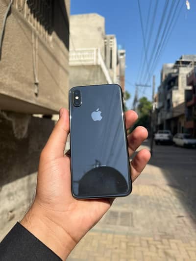 IPHONE x 256 GB PTA 03215483201