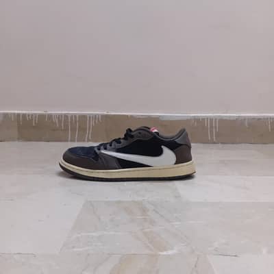 AJ1 X TS Mocha Low