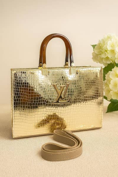 White Luxurious Tote Bag