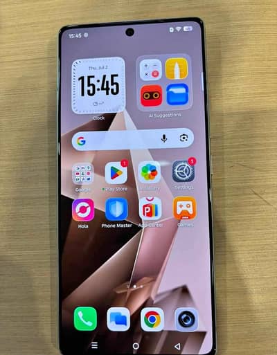 infinix note 50 Indisply finger smooth