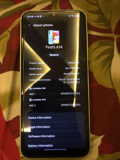 Samsung Mobile A14