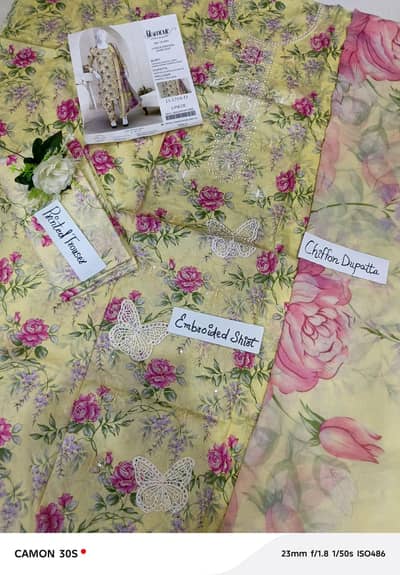 3 Piece Suit Collection/ Stitched Ladies Suits / Casual & Party / Suit
