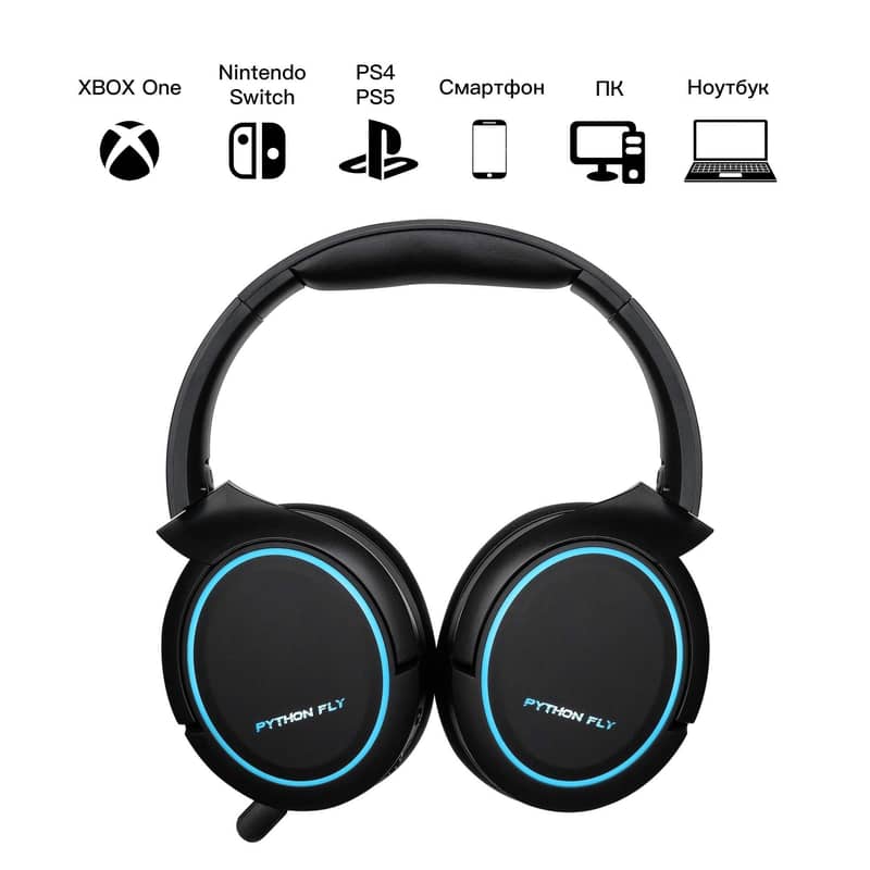 python fly x7 pro gaming headphones 3