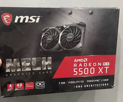 AMD Radeon RX 5500 XT MECH (8GB) Graphics Card